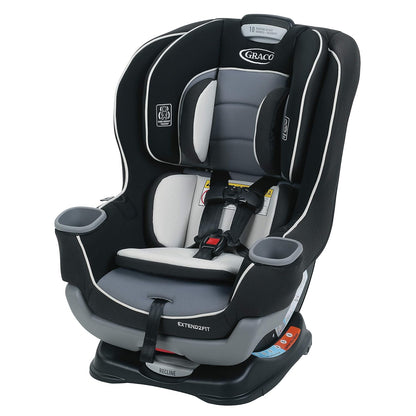 Extend2Fit Convertible Baby Car Seat – Rear & Forward Facing with Adjustable Legroom Panel (Gotham)
