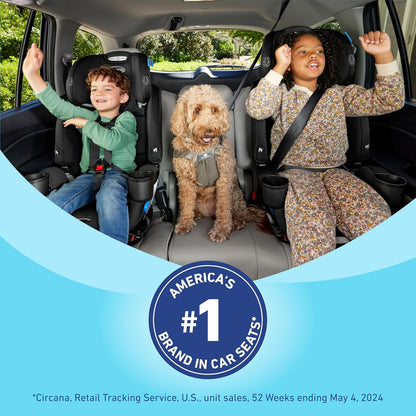 Extend2Fit Convertible Baby Car Seat – Rear & Forward Facing with Adjustable Legroom Panel (Gotham)